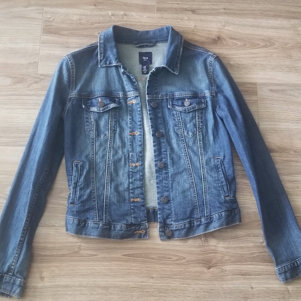 GAP JEAN DENIM JACKET WOMEN'S SIZE XS